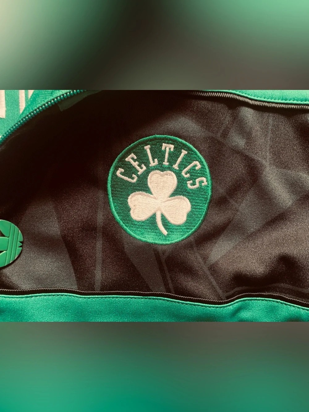 Vintage 2010 adidas XL Limited Edition Celtics Green and Black Track Jacket